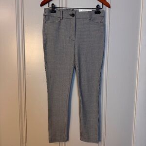 LOFT Women's Perfect Skinny Pants‎ in Windowpane Houndstooth Size 2 P NWT
